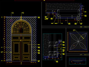 欧式奢华典范 精品豪华别墅CAD施工图与平面设计解析